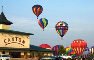 hot air balloons in Canton