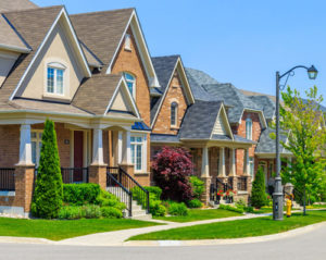 row of houses